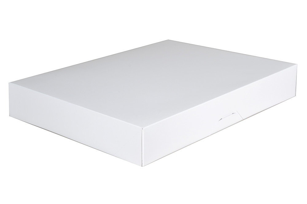 White Donut Box Auto  15x11.5x2.25 (100)