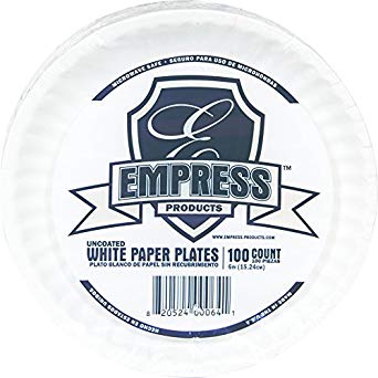 First Value, Empress 6&quot; Paper Plate