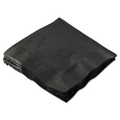 Black beverage napkin 10x10 1-ply 1000/case