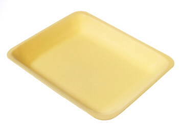 4P Yellow Foam Tray, 18.3&quot; x 35.6&quot; x 14.4&quot; (400)