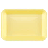 4D Heavy Yellow Foam Meat Tray  9.25&quot; x7.25x1.25(500)