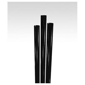 7.75&quot; Black, Jumbo Paper Wrapped Straw