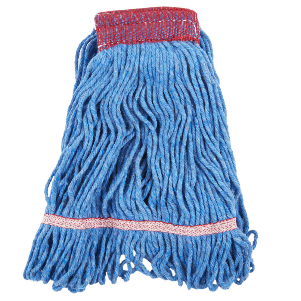 #24 Looped End Blue Mop