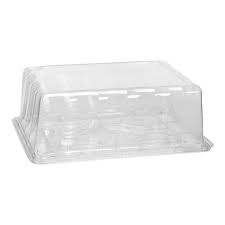 1/2 Sheet Cake 5&quot; Dome Combo 
Clear(30)PET
