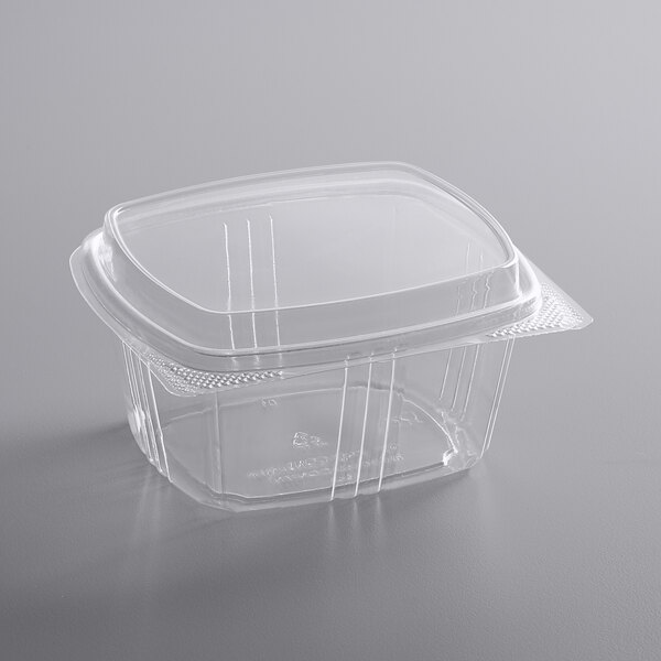 16oz Clear Dome Hinged Deli Container DHRT(200)