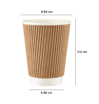 12oz Ripple Coffee Cup (500)