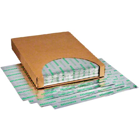 14&quot; x 10.5&quot; Green Cushion Foil  Wrap (500)