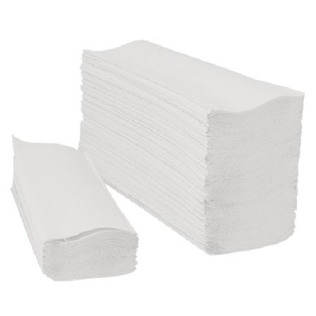 9&quot; x 9.25&quot; White Multi-Fold Towel