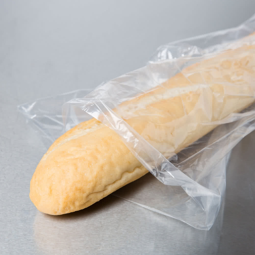 Poly Bread Bag, 5.5&quot; x 3&quot; x 29&quot; (1000)