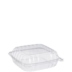 Clear Medium Deep ClearSeal  Carryout 8&quot;x8&quot;x3&quot; (250)