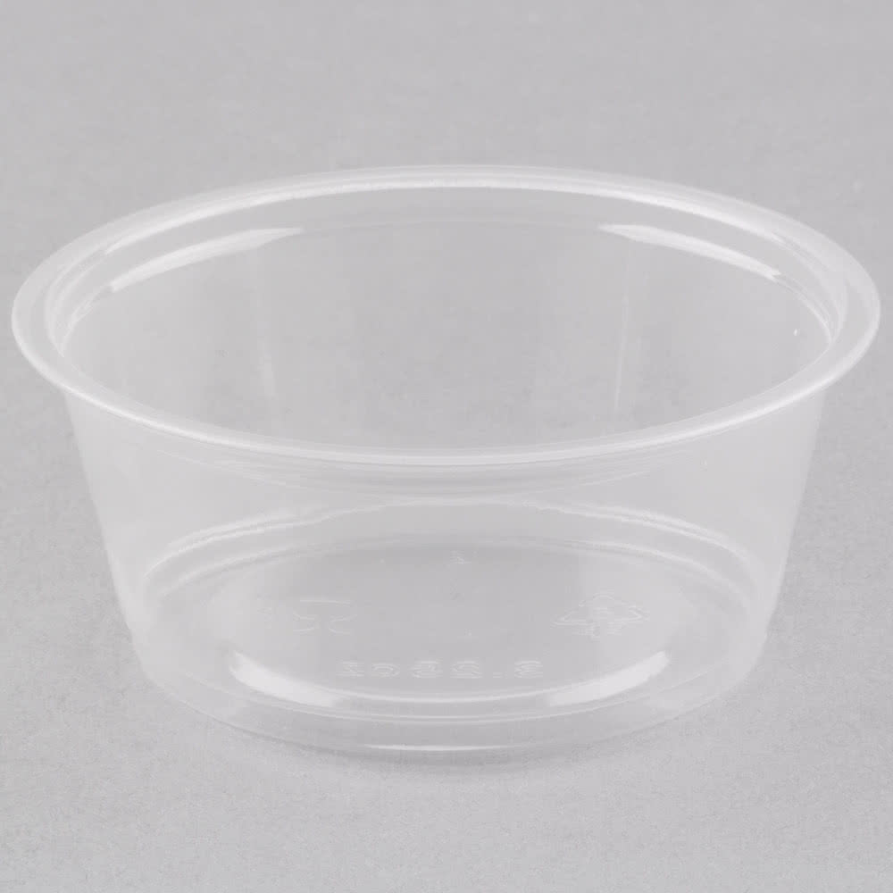 3.25oz Clear Portion Cup (2500)Ideal