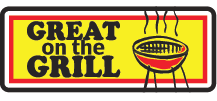 &quot;Great on the Grill&quot; Large Label