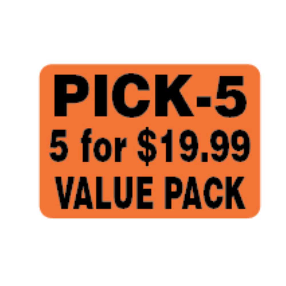 Pick 5 Label (1000)