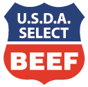 &quot;USDA Select Beef&quot; Shield Label