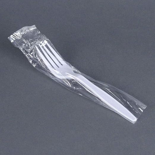 Fork Wrapped Heavy White PP  (1000) 