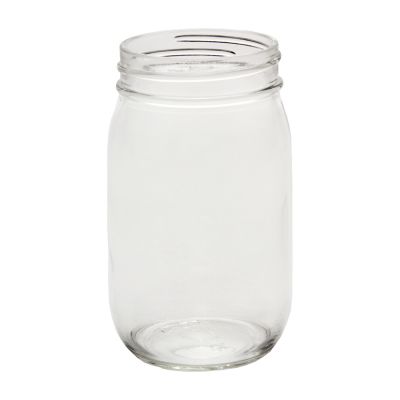 16oz Wide Mouth Glass Jar (12)