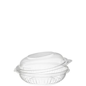 8oz Clear Round Hinged Bowl (240)