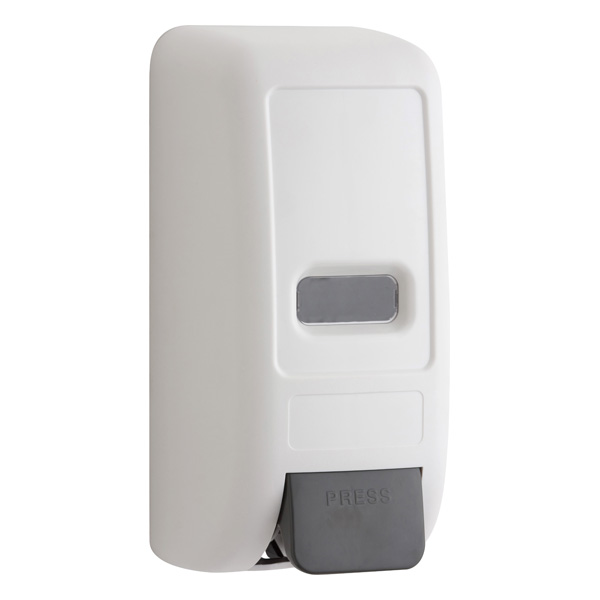 White Manual Dispenser for Foaming Hand Sanitizer