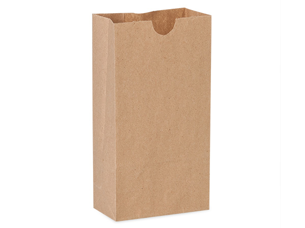 2# Kraft Paper Bag  4&quot;x2.5&quot;x7.75&quot;(500)