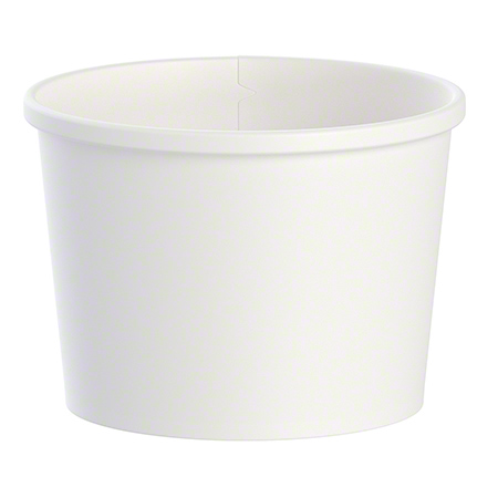 12oz Paper Food Container 
White   (500)