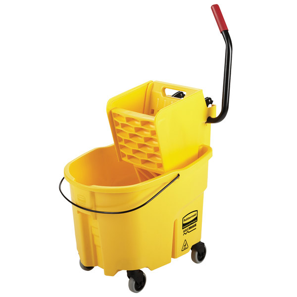 35 qt Mop Bucket &amp; Wringer (combo)yellow